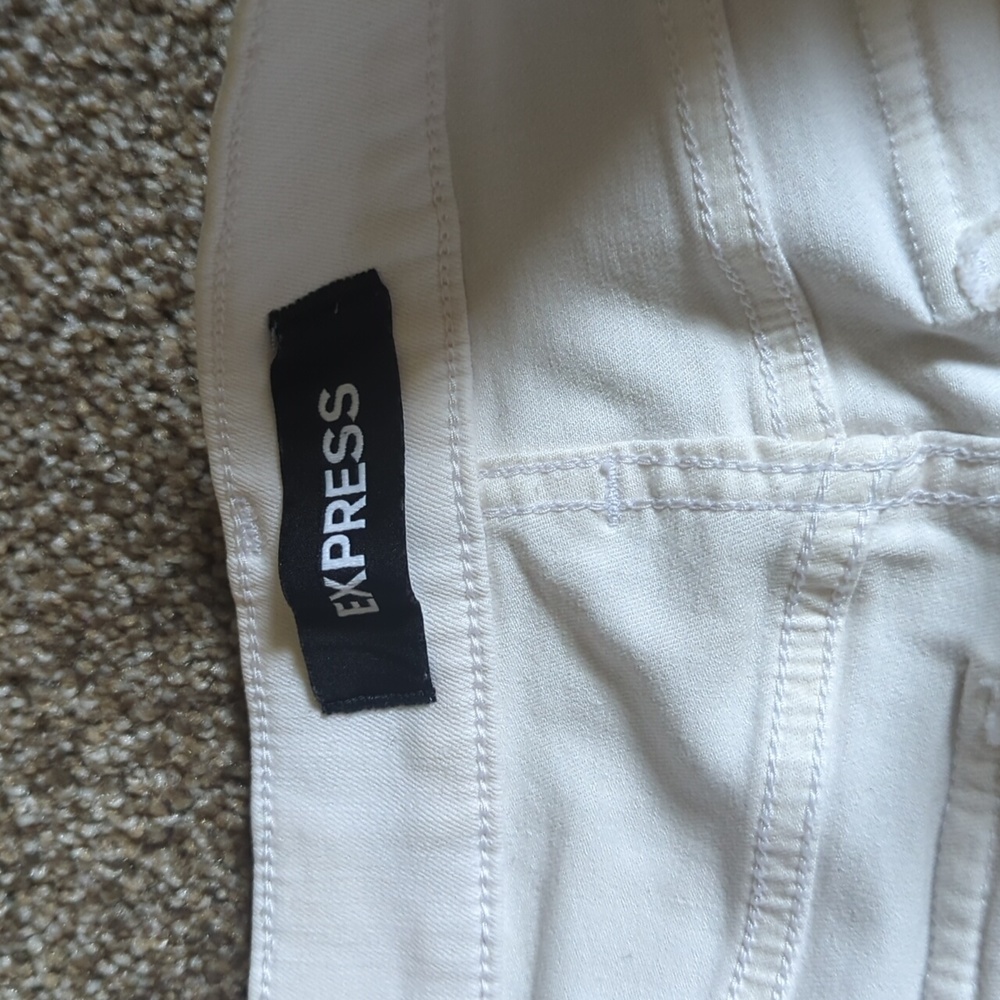 Express Shortie Mid Rise Sz 6 - Picture 2 of 5